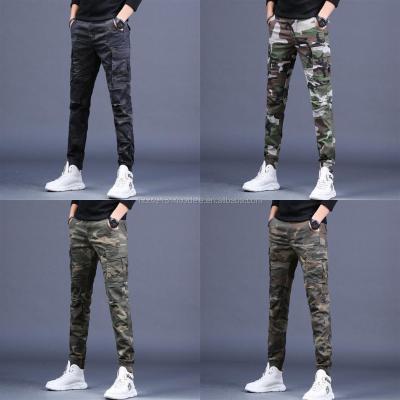 China Breathable Wholesale Hip Hop Mens Loose Pants Camouflage Tooling Casual Trousers for sale