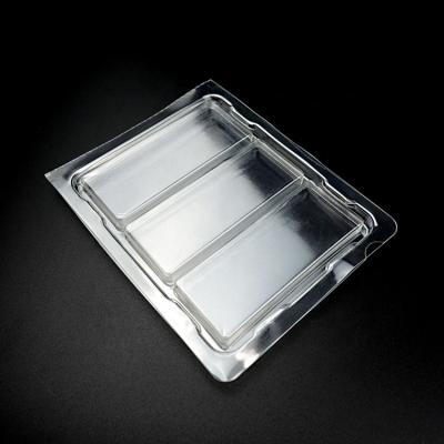 China Disposable Clear Customize Plastic PET Blister Clamshell Packaging Box For Capsules Trochises Tablets for sale