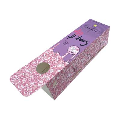 China Disposable Customize Paper Folding Boxes For Bath Milk Shampoo Shower Gel Packaging for sale