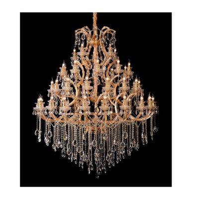 China EUROPEAN China Supplier Metal and High Quality K9 Crystal Chandelier Ceiling Light Lighting Decoration Chandeliers for sale