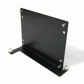 China CNC Advanced Sheet Metal Fabrication Black Zinc Plating , Mild Steel for sale