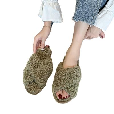 China Fashion 2020 New Promotion Fashion Trend Multi-size Selection Ladies Slippers Feminine Women And Plush Sneaker Slippers for sale