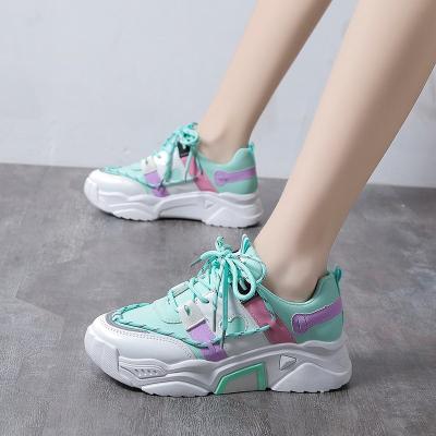 China Fashion Trend Custom Lady Sneakers Sport Walking Shoes Women Sports Shoes For Girl for sale