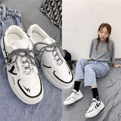 China Wholesale Fashion Trend Flat Canvas Girls Sports Sneakers Sports Shoes for sale