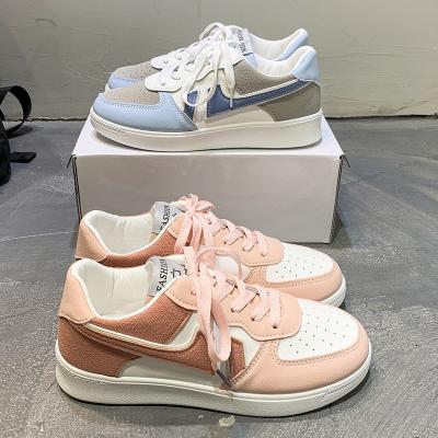 China Fashion Trend Ladies Casual Shoes Sneakers Cotton Fabric Girls Women Sports Flat Shoes for sale