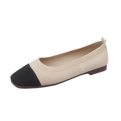 China Customized Hot Selling Ladies Flat Cheap Rubber Casual Women's Half Single Shoes for sale