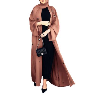 China Wholesale 2021 New Fashion Dubai Kimono Abaya Soft Feeling Islamic Cardigan For Eid Mubarak Abaya Women Muslim Dress for sale