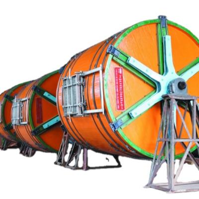 China Factory D4.2X4.5M Leather Overload Tanning Wooden Drum for Beam House for Wet Blue Skins for sale