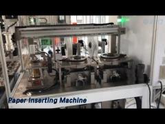 PLC Paper Inserting Machine 0.5mm Accuracy 120pcs/min Low Noise