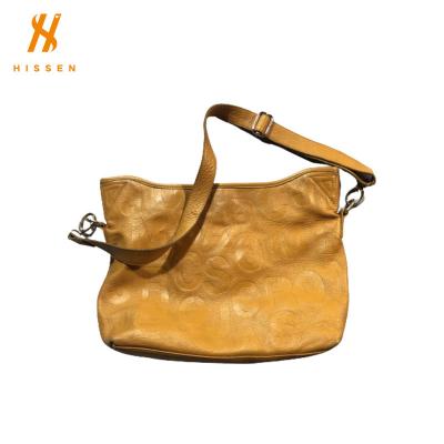 China 2nd second fashion HISSEN handbags used bags bullet used bags marked in bullet for sale