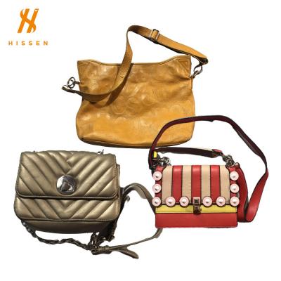 China HISSEN Fashion Used Lady Bags Pack Used Bags for sale