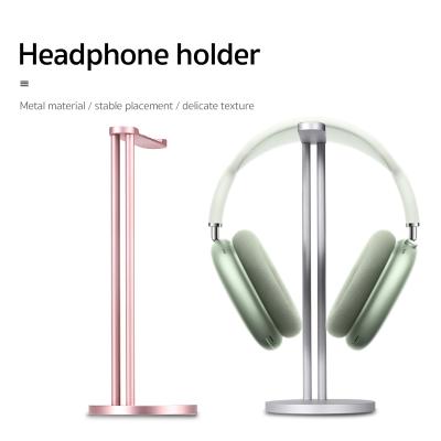 China Creative Aluminum COTEetCI Gold Headphone Stand Hook Headphone Display Stand Headphone Holder for sale