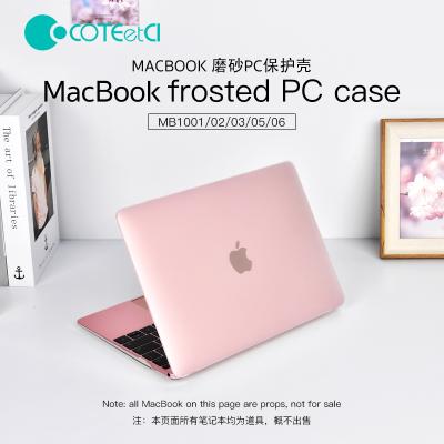 China High Quality COTEetCI Series Clear Universal PC MacBook Frosted Protective Case For MacBook 12