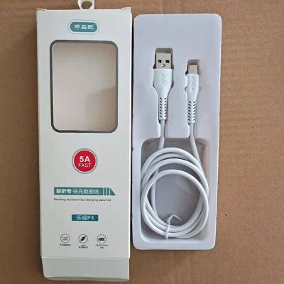 China Mobile Phone Etc.electronic Product Factory Price 5A Fast Charging Mobile Phone USB Data Cable For iPhone Android Type C for sale