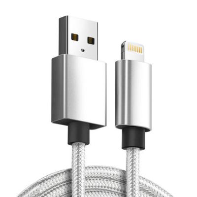 China Durable 2.4A 2.4A Braided TYPE-C Single Port Charger Cable 1m / 2m USB Cable for sale