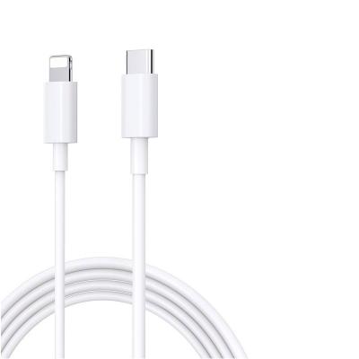 China Mobile Phone PD20W Type C Mobile Phone Data Fast Charging Charging Cable For iPhone Charger for sale