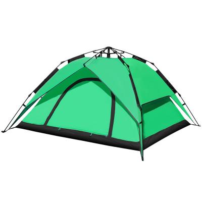 China Waterproof Camouflage Game 4 Person Flash Dome Outdoor Camping Pop / Sweep Up Tent for sale