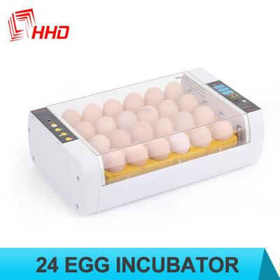 China HHD YZ-24A Mini Full Automatic Chicken Egg Incubators Automatic Hatching Facility for sale