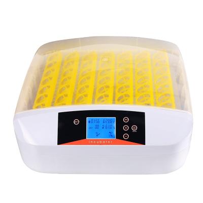 China Hot Sale HHD LED Light Eggs Incubator Machine Built-in Automatic Egg Incubator Automatic Egg Turning Egg Incubator 56 Pcs for sale