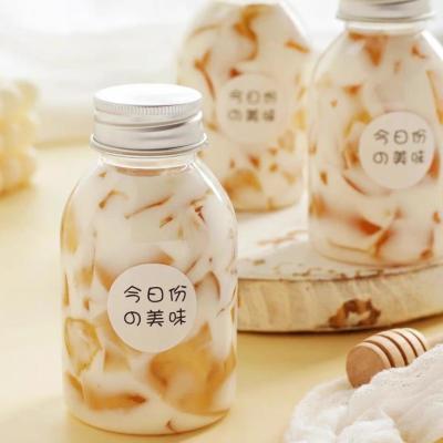 China Hot Selling Plastic Water Bottles 250ml 350cc Plastic Juice Squeezer Bottle With Custom Logo Plastic for sale