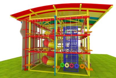 China Children Indoor Ropes Course Adventure Expansion Equipment Park for sale