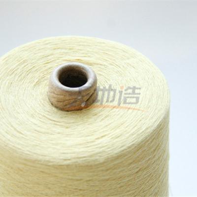 China 100% Para Aramid Yarn Raw Yellow Ne20/2 for sale