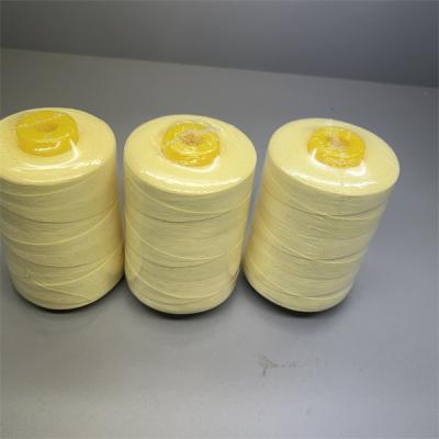 Cina Filato cucirino di 90 TEX Para Aramid Raw Yellow per il cucito del Ne20/3 in vendita