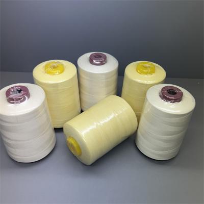 Cina Corda gialla cruda della tenda del filato cucirino di NFPA1971 Para Aramid in vendita