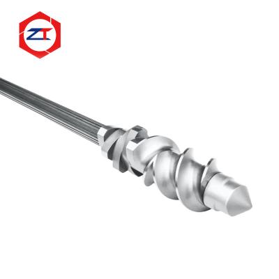 China Pvc Gear Screw Shaft For Plastic Twin Screw Extruder Involute Inner Spline Type for sale