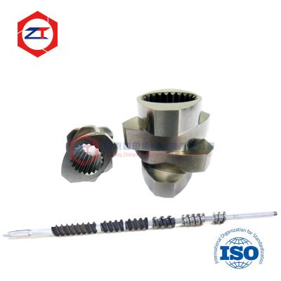 China Melting Zone Twin Screw Extruder Screw Elements 30° - 90° Angle Design Stable Performance for sale