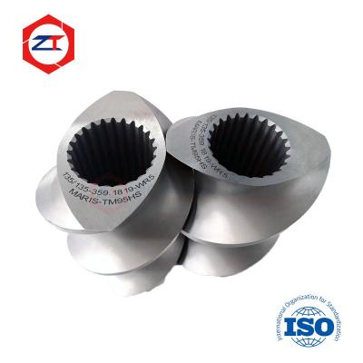 China Common Type Screw And Barrel For Plastic Twin Screw Extruder Screw Element for sale