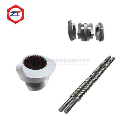 China Sand Blast / Polishing Twin Screw Extruder Parts For Production Center Diameter 15.6-350mm And Over Hardness HRC58-62 for sale