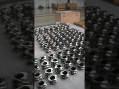 Co-rotating parallel twin-screw extruder screw elements delivery