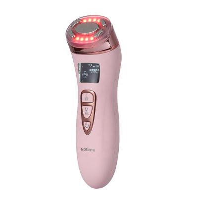 China 2022 New Anti-Puffiness Beauty Device RF Beauty Instrument With LED EMS RF Massager Skin Beauty Care Device for sale