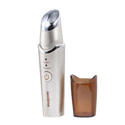 China High Quality Anti-Puffiness Remove Dark Circles And Puffiness Lipstick Shaped Vibration Face And Eye Heating Massager for sale