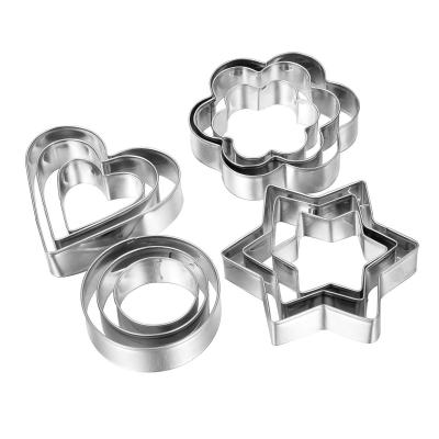 China Welcome popular Christmas design stainless steel cookie cutter Classic Shapes for sale