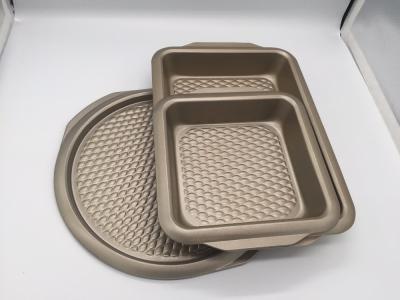 China 0.5mm thickness carbon steel non stick cake pan/cake mold/loaf pan/muffin pan for sale