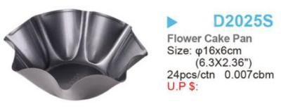 China Flower Steel Cupcake Mold Reusable flower cake Baking bread mold Tart Pan for sale