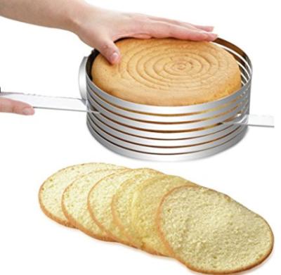 China FBT010601 for wholesales adjustable stainless steel cake slicer kit for sale