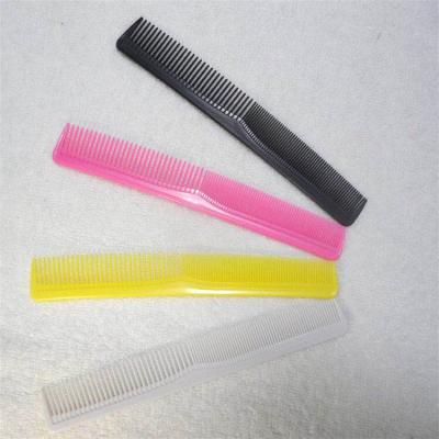 China Salon White Hair Cutting Salon Comb With Fine Wide Tooth For Hairdresser Factory Price for sale