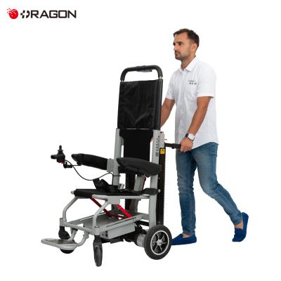 China metal & ABS Dragon TOP 1 Wholesale Powered Mobile Stair Chair Te koop