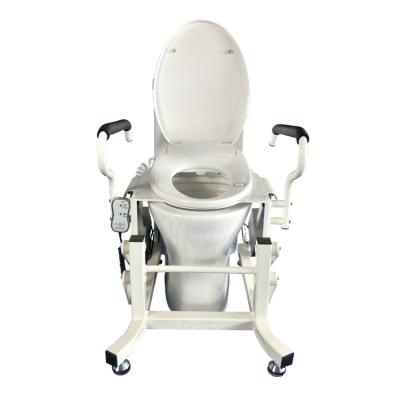 China Hot sale factory wholesale toilet lift old man electric disabled potty chair DW-PC04 for sale