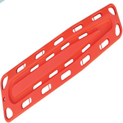 China Plastic PE 2021 Latest Design First Aid Thorn Board Stretcher Te koop