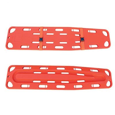 China PE Emergency Spine Board Plastic Portable Narrow Stretcher en venta