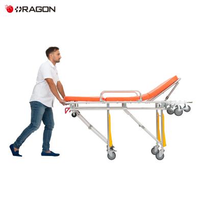 中国 Ambulance Equipment Hospital Aluminum Alloy Medical Ambulance Rolled Cribs Stretchers For Sale 販売のため