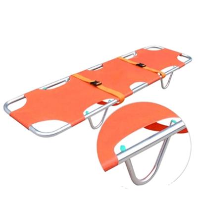 China Portable Aluminum Alloy Ambulance Medical Use Folding Stretcher for sale