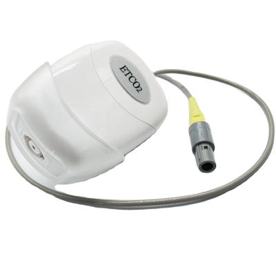 China PE Compatible Respironics 8 Pin Indirect Capnography EtCO2 Sensor for sale