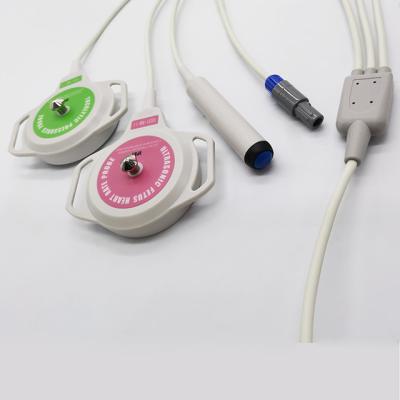 China Fetus KangTai Toco Transducer Fetal Monitoring, Ultrasound, Fetal Movement Marker, 3 Transducer in 1 Probe for sale