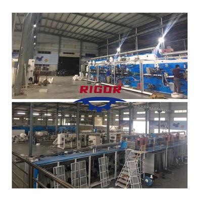 China Diaper Making Full Servo Big Belt Baby Diaper Good Quality Making Machine Production Line for sale