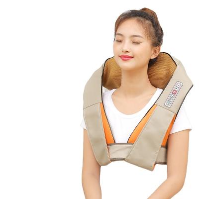 China Wholesale Electric Deep Kneading Massager Neck Neck Warmer Mini Body Neck Massager Shoulder Burning Best Back Massager Shiatsu Pain Relief for sale